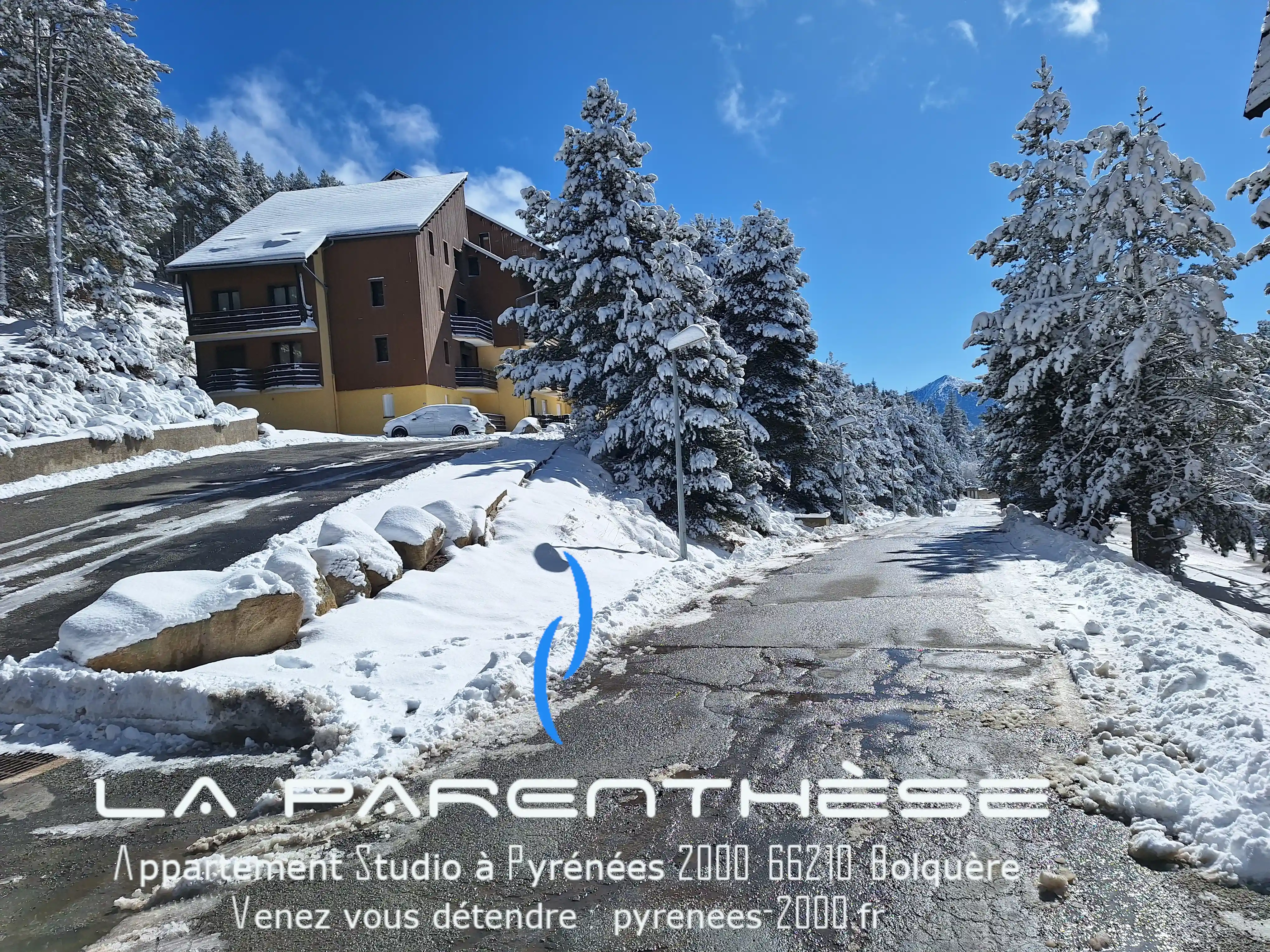Louez La Parenthèse au pied des pistes de ski dans les Pyrénées Catalanes