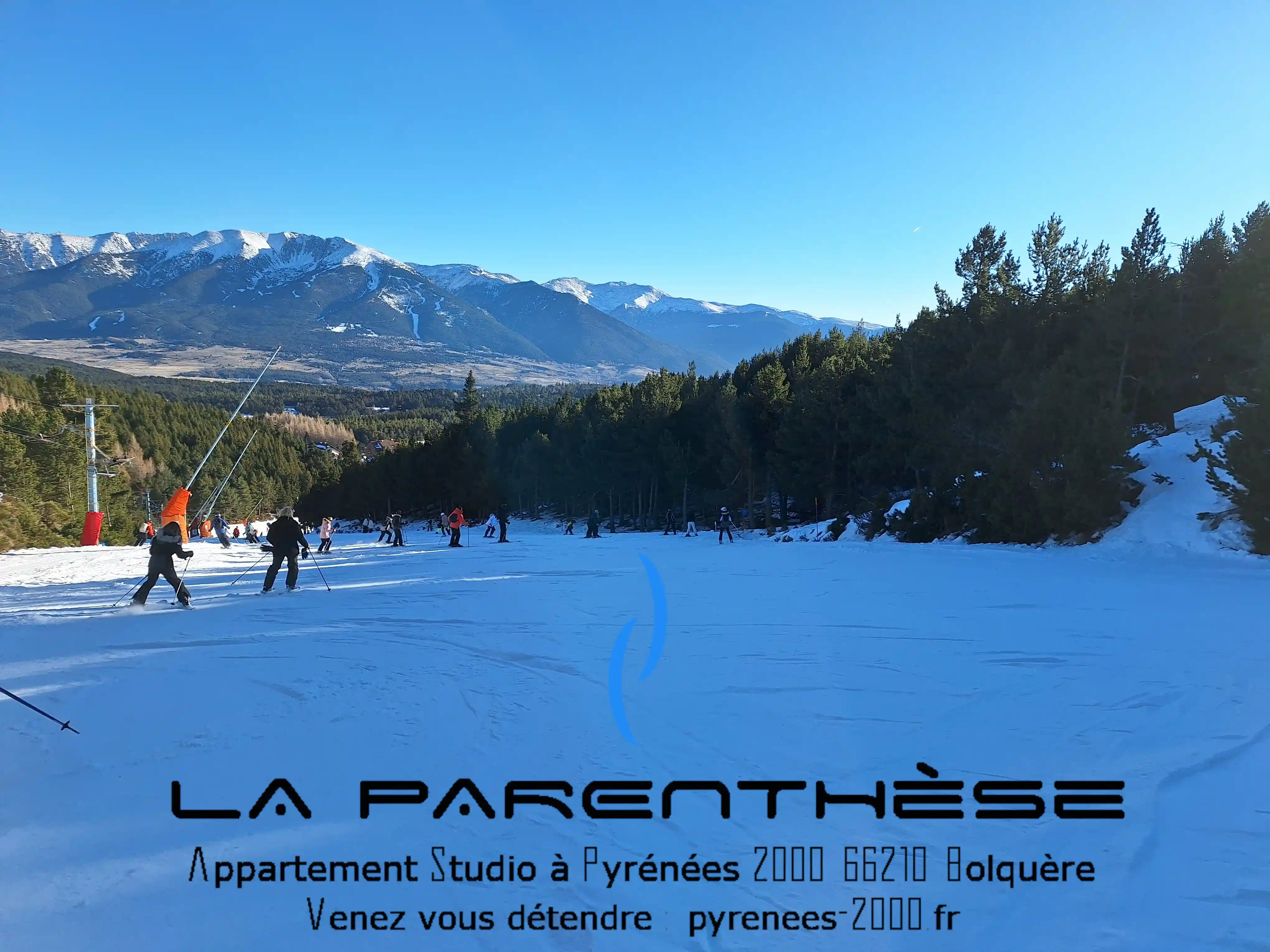 Louez La Parenthèse au pied des pistes de ski dans les Pyrénées Catalanes